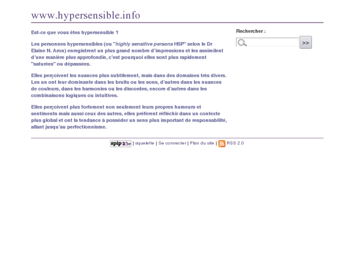 www.hypersensible.info