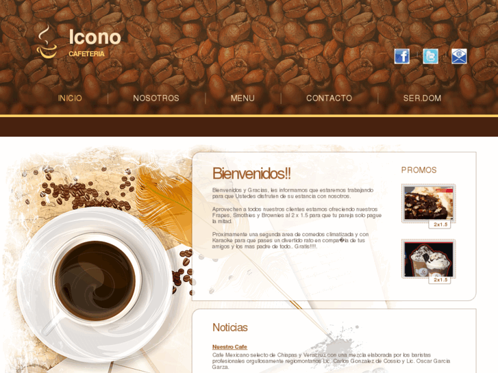 www.iconocafeteria.com