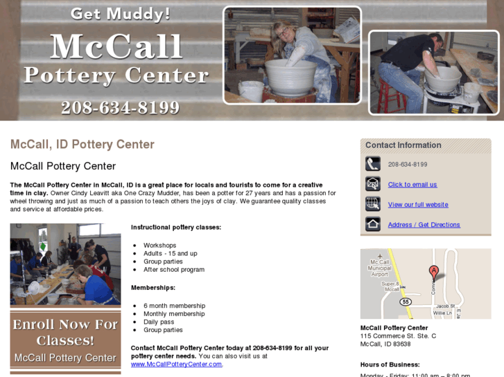 www.mccallpotterycenter.net