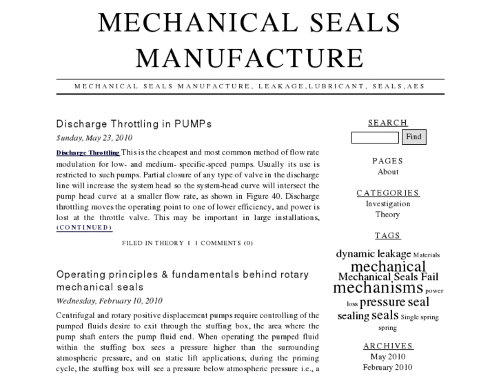 www.mechanicalsealsmanufacture.com