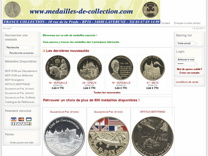 www.medaille-de-collection.com