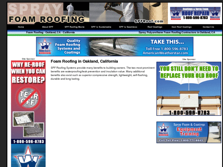 www.oaklandfoamroofing.com