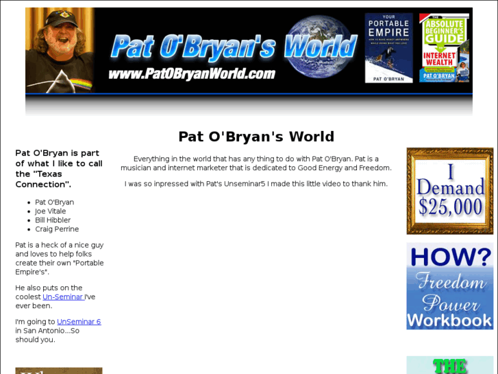 www.patobryanworld.com