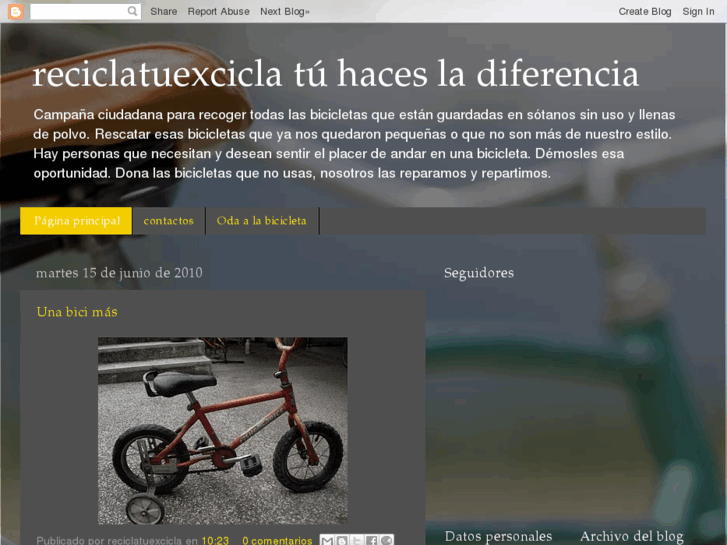 www.reciclatuexcicla.com