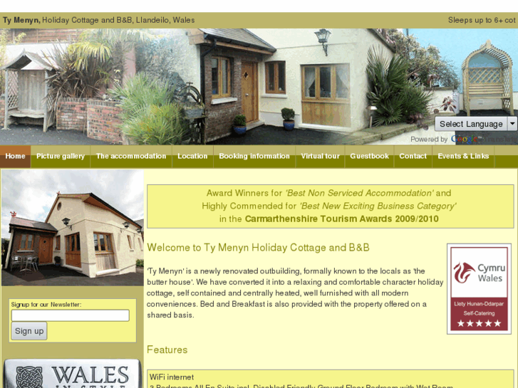 www.tymenynholidaycottage.com