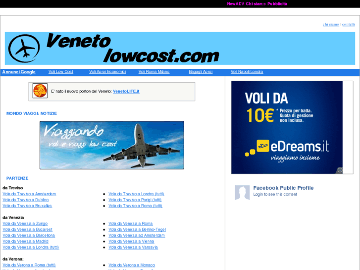 www.venetolowcost.com