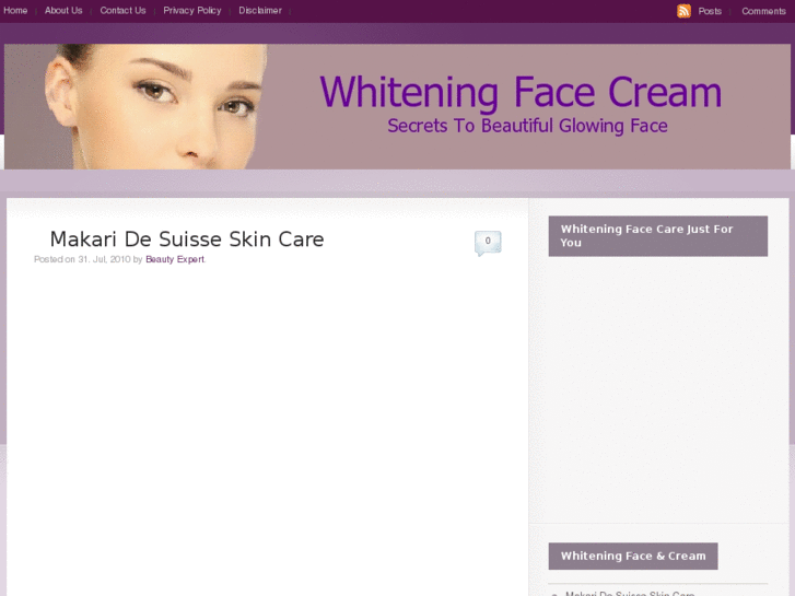 www.whiteningfacecream.org