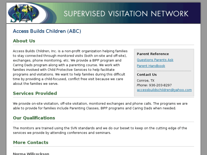 www.accessbuildschildren.com