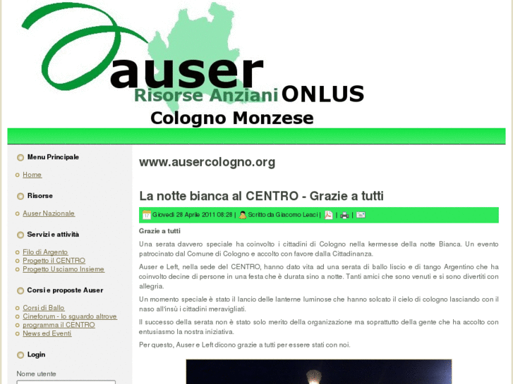 www.ausercologno.org