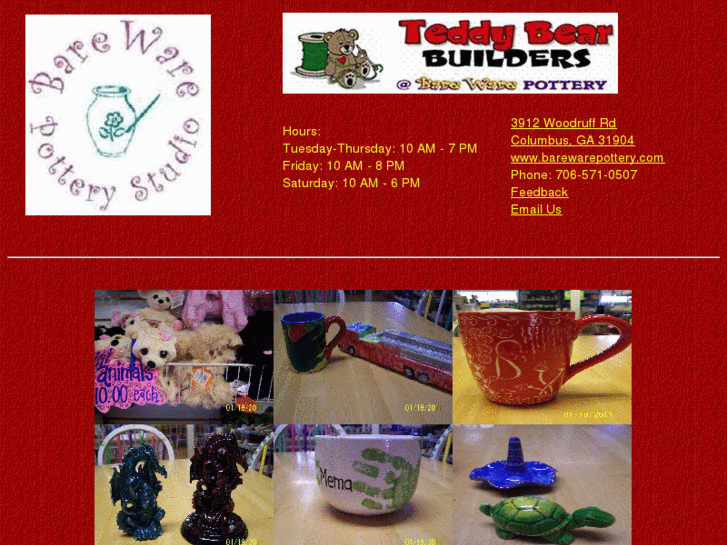 www.barewarepottery.com