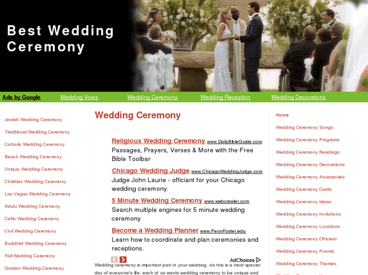www.bestweddingceremony.com