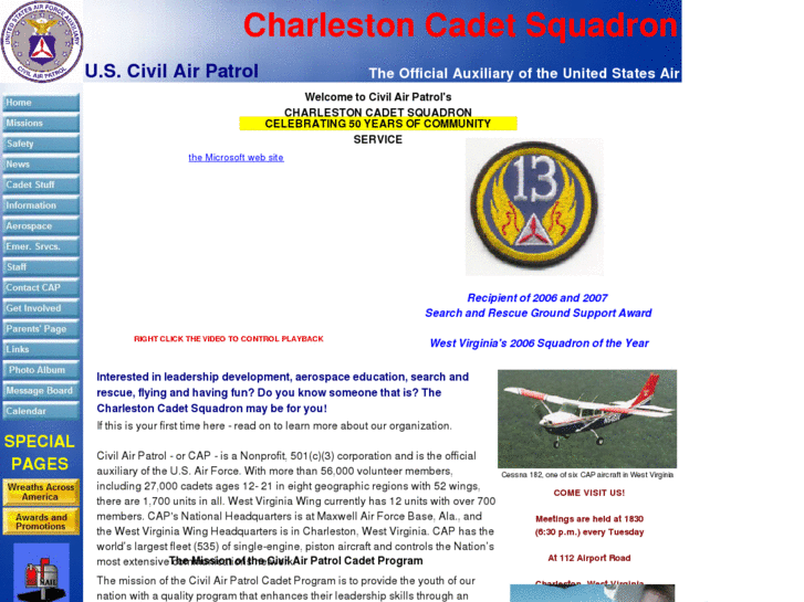 www.charlestoncadetcap.info