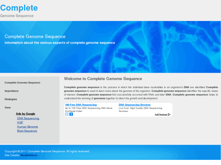 www.completegenomesequence.com