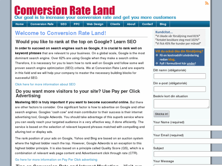 www.conversionrateland.com