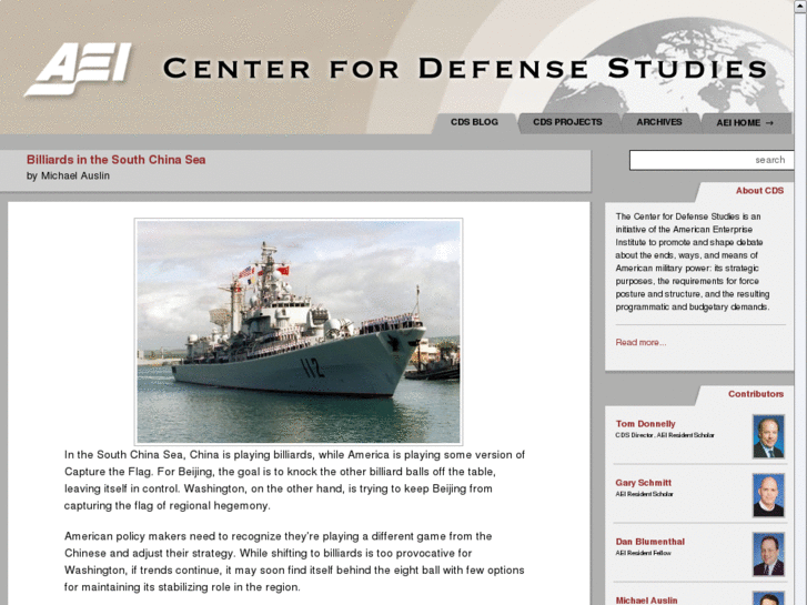 www.defensestudies.org