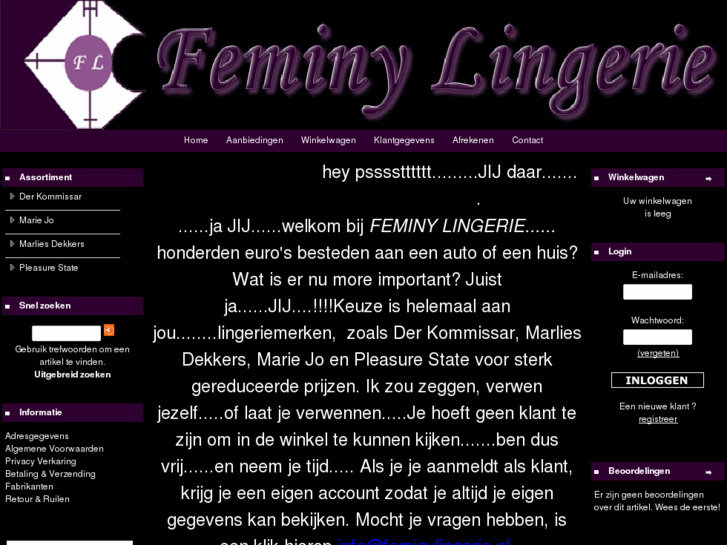 www.feminylingerie.com