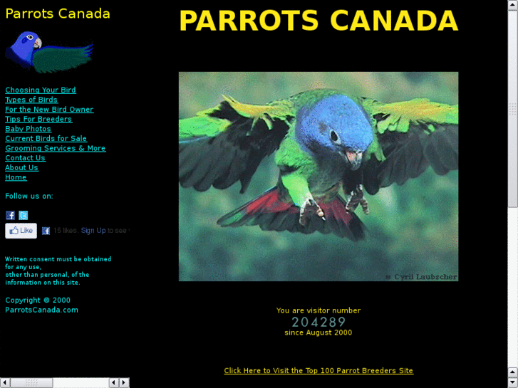 www.parrotscanada.com