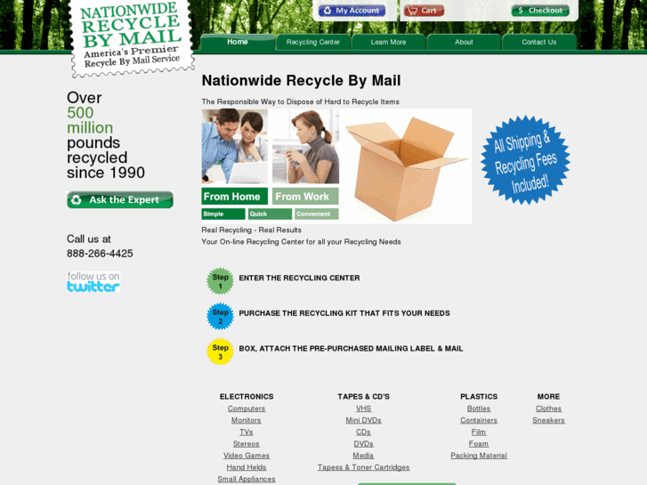 www.recyclebymail.org