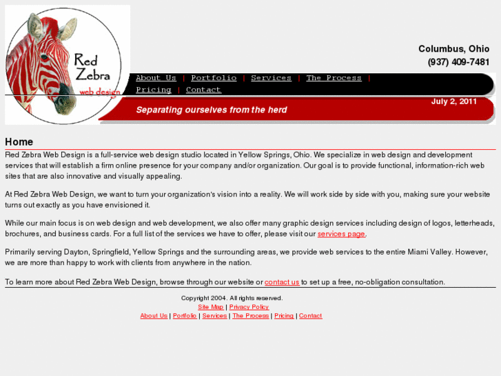 www.redzebrawebdesign.com