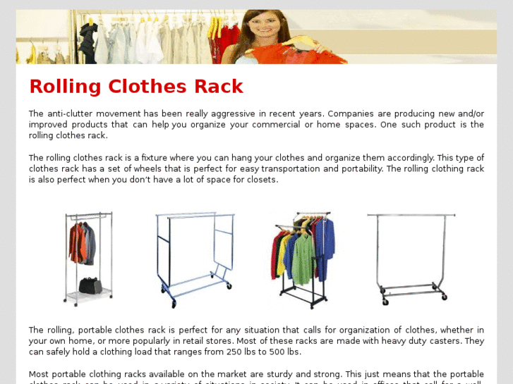 www.rollingclothesrack.com