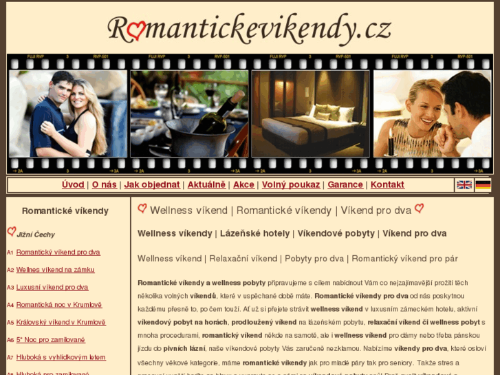 www.romantickevikendy.cz