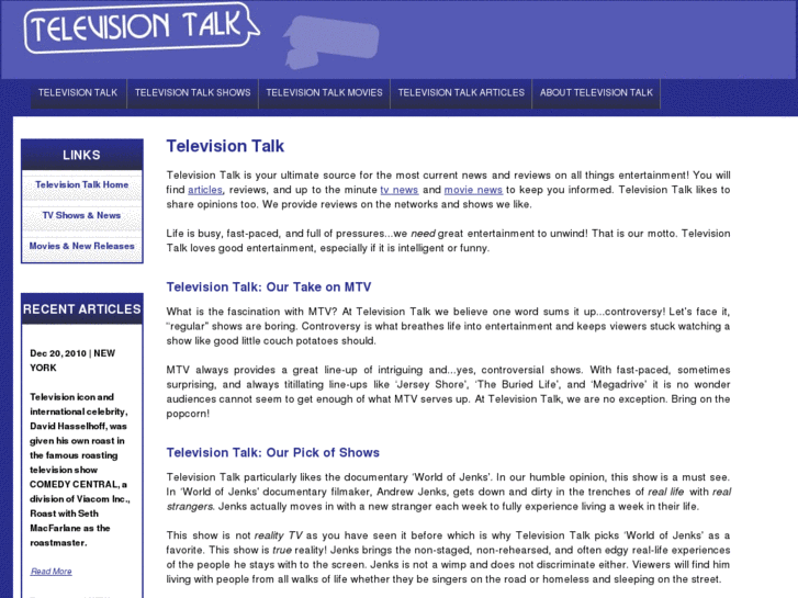 www.televisiontalk.org