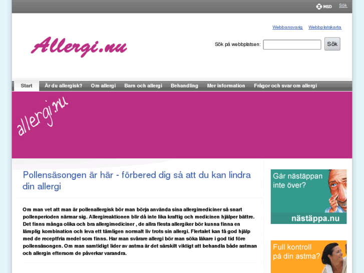 www.allergi.nu