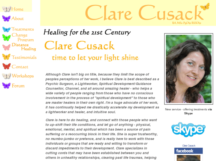 www.clarecusack.com