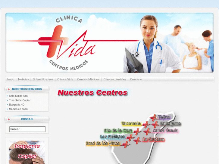 www.clinicasvida.es