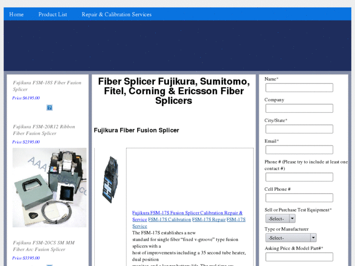 www.fibersplicer.info