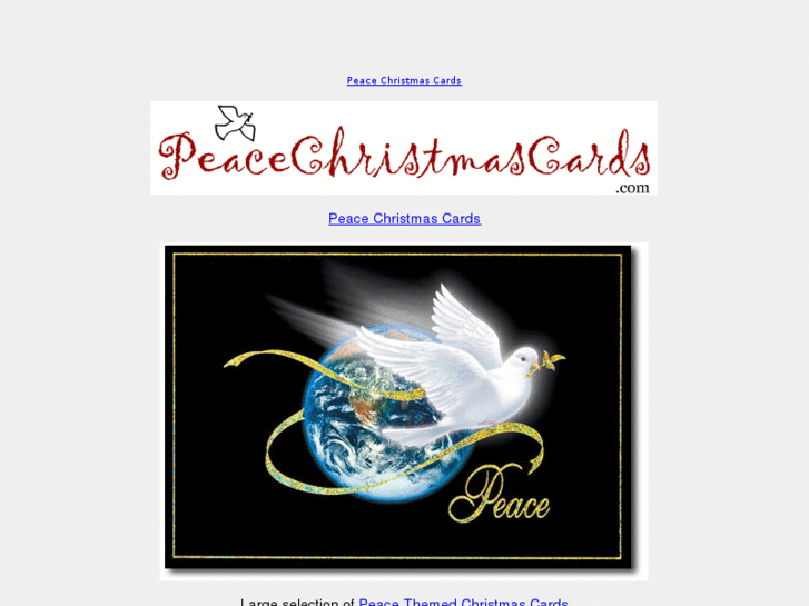 www.peacechristmascards.com