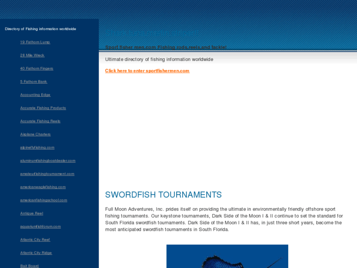 www.swordfishtournaments.com