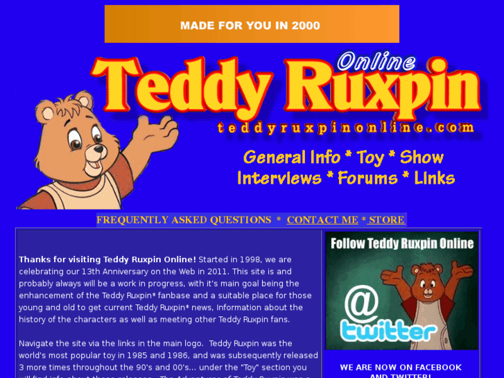 www.teddyruxpinonline.org