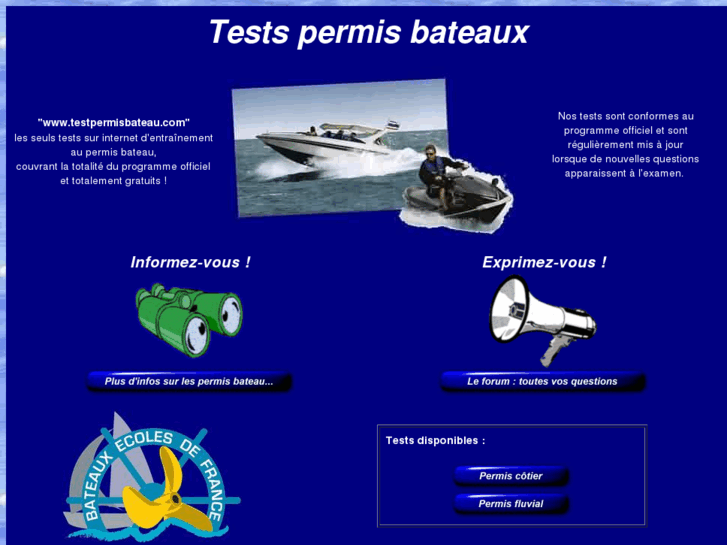 www.testpermisbateau.com