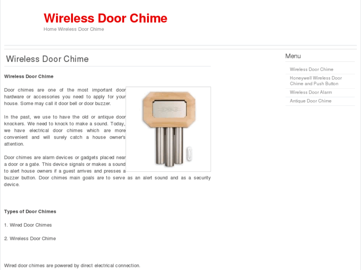 www.wirelessdoorchime.org