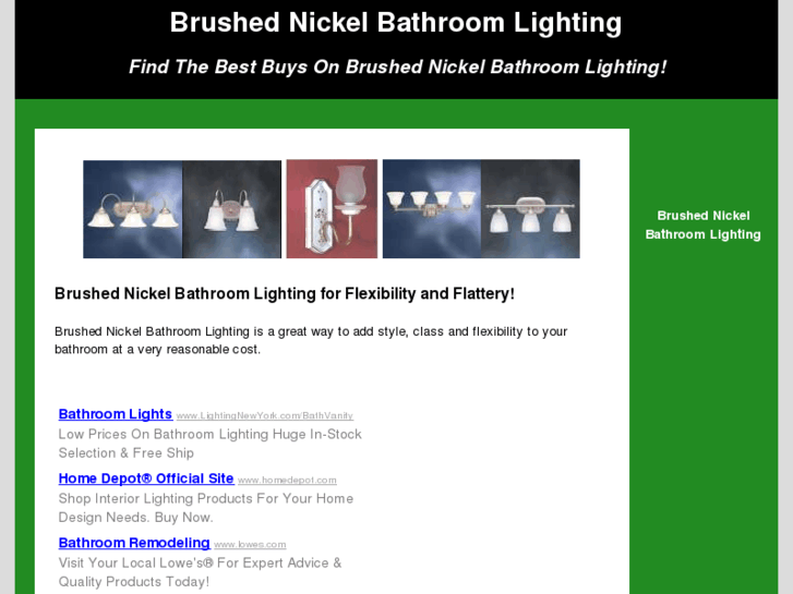 www.brushednickelbathroomlighting.net