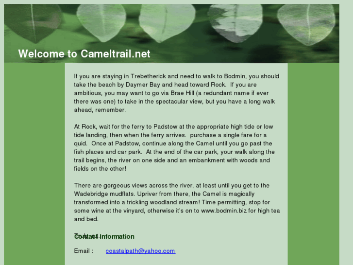 www.cameltrail.net