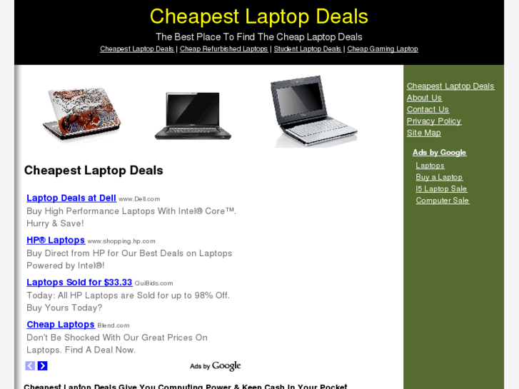 www.cheapestlaptopdeals.org