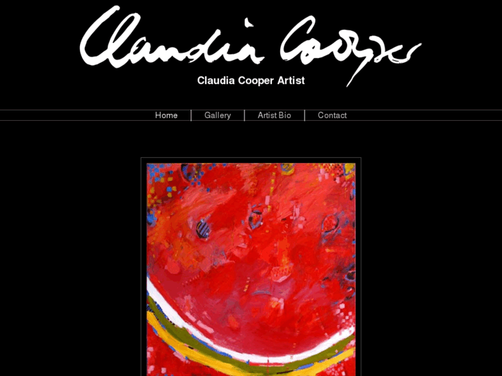 www.claudiacooperartist.com