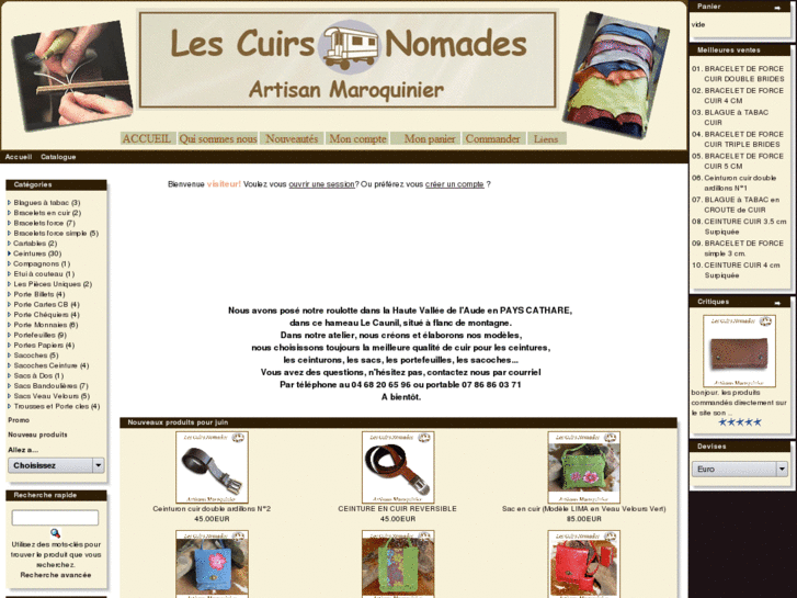 www.cuirsnomades.biz