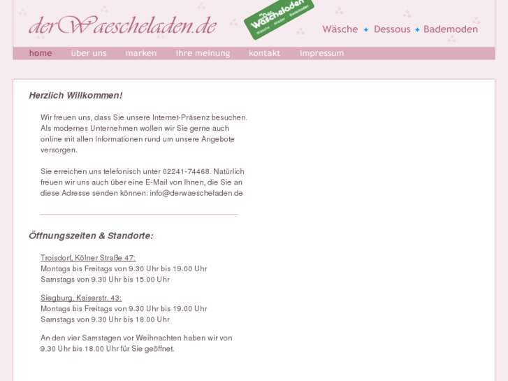 www.derwaescheladen.de