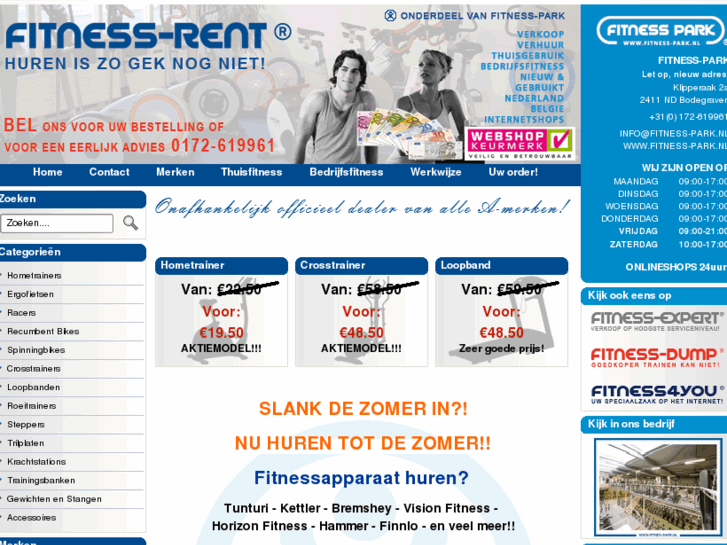 www.fitness-rent.nl