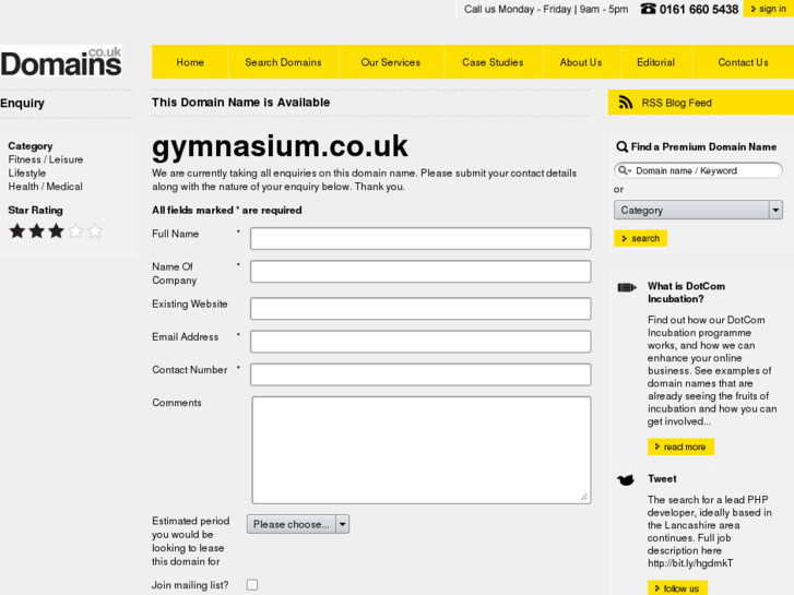 www.gymnasium.co.uk