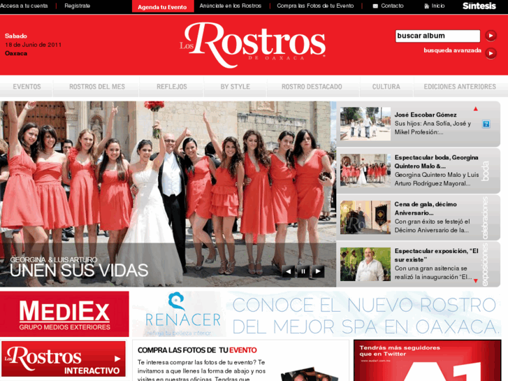 www.losrostrosoaxaca.com.mx