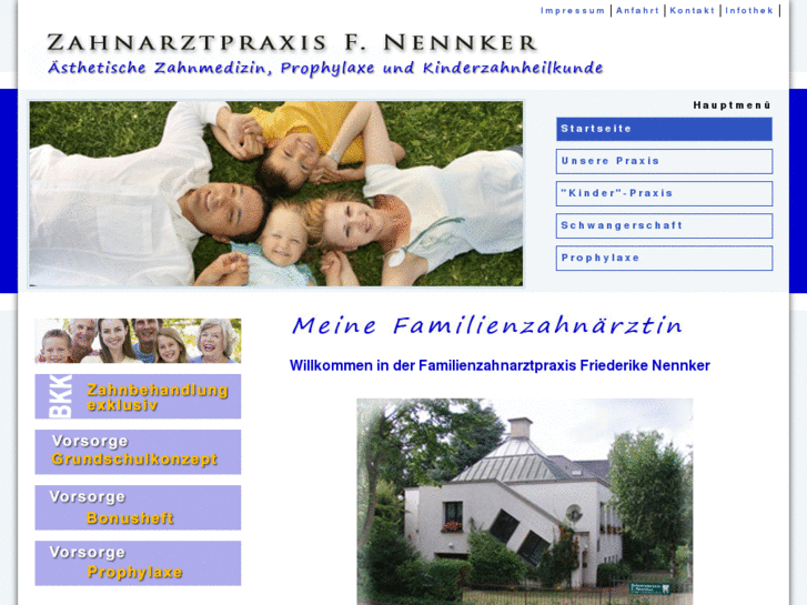 www.meinefamilienzahnaerztin.de