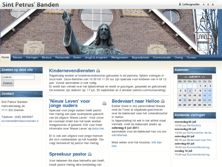 www.sintpetrusbanden.nl