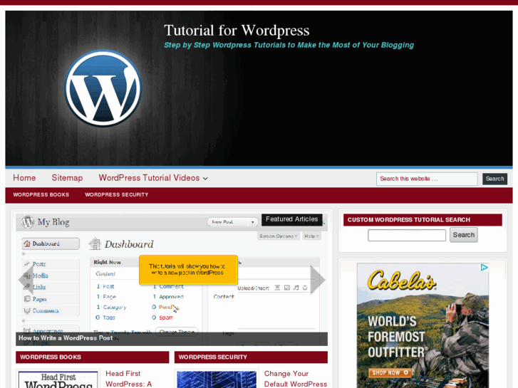 www.tutorialforwordpress.com