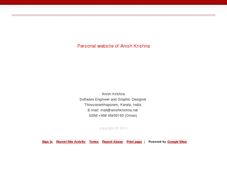 www.anishkrishna.net