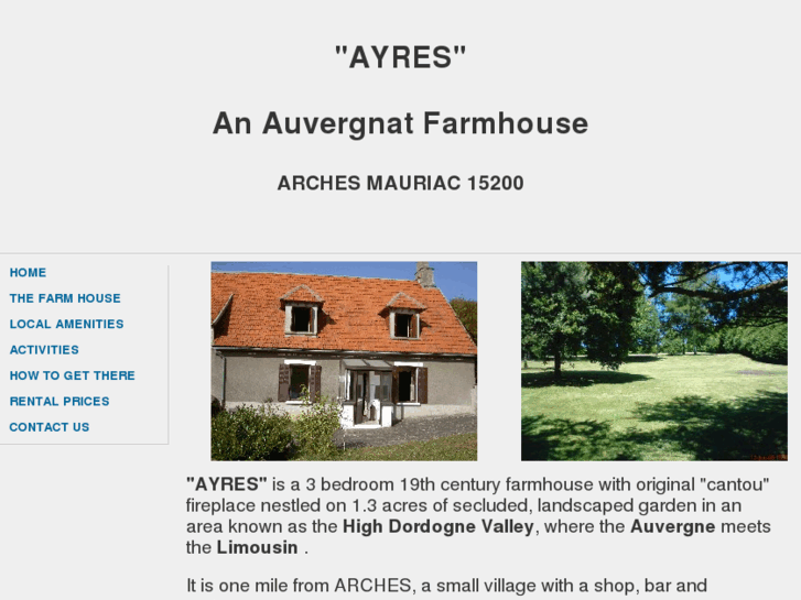 www.ayresfarmhouse.com