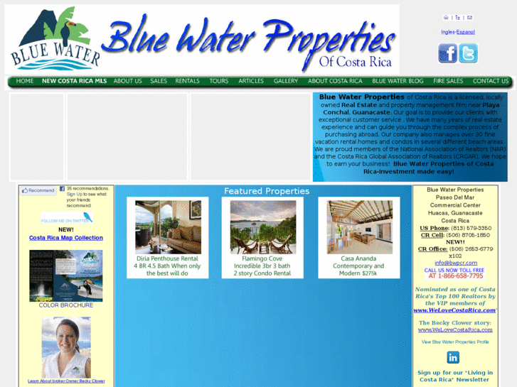 www.bluewaterpropertiesofcostarica.com